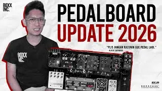 PEDALBOARD UPDATE 2026 | BOXXCASE & BXJR
