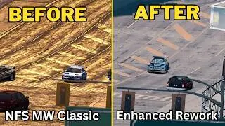 🔥 NFS MW 2005 &ndash; Enhanced Rework vs Original | Ultimate 4K Comparison!