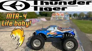 The Thunder Tiger MTA4 (MGT) Nitro  Big Block Beast “Bashing”!!!