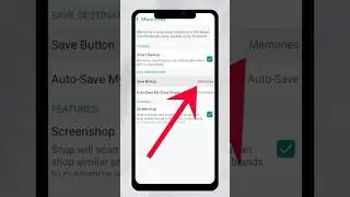 Snapchat ka photo gallery me kaise laye 😱 How to save snapchat photos to your gallery | #shorts