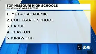 St. Louis is home of Missouri&rsquo;s top 5 high schools