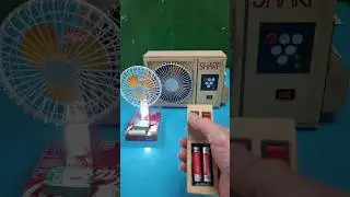 Desk fan with light and remote control #deskfan #remotecontrolfan #fanwithLEDlight