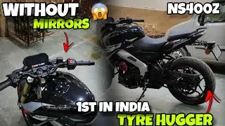 NS400Z WITHOUT MIRROR AND TYRE HUGGER |BETTER THAN STOCK |@DSGVLOGS007