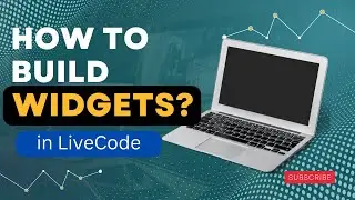 How to Build Widgest in LiveCode | Must watch session