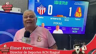 Triunfo pijao en Barranquilla, Junior 0 - Deportes Tolima 1