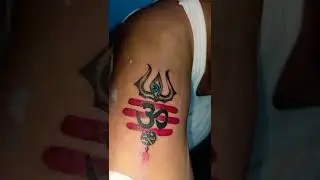 Om Trishulom tattoo...