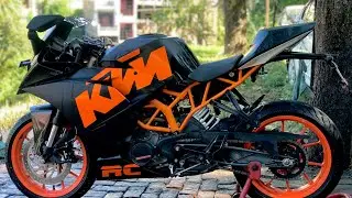 Ktm new Graphic modification  New custom graphic(Rc 200)