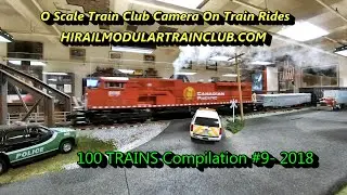 Model Railroad - 100 Trains Compilation #9 HD