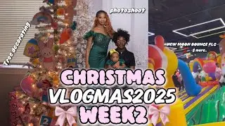 Vlogmas2025🎀🎄🎅🏽: Tree Decorating, Funbox, Family Photoshoot & more