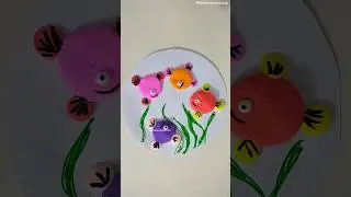 diy clay fish making 🐟🐠#diy #craft #shorts