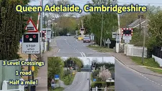 Queen Adelaide Level Crossings, Cambridgeshire