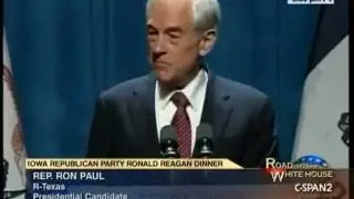 Ron Paul Talks About His Friendship with President Ronald Reagan...