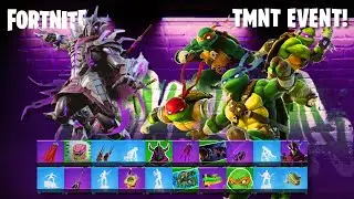 Ultimate TMNT Fortnite Event Reward Guide!