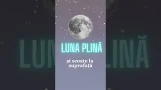Azi e Luna Plină. Ce &icirc;nseamnă asta? #lunaplina #zodiapesti