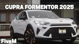 2025 Cupra Formentor VZ Facelift FiveM Car Mod | GTA 5 | Preview