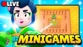 🔴LIVE MINIGAMES mit euch in Brawl Stars #shorts