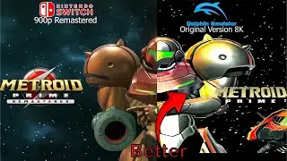 Upscaled Superior To The Remastered Version:Metroid Prime