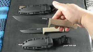 CS49LCKDDTBK Cold Steel SRK Compact Fixed Blade