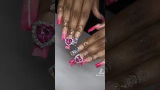When you Find a Real Nail Tech 🥵 #blacknailtech #nailtech #acrylicnails #nailartist #nailtutorial