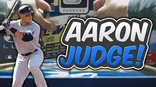 AARON JUDGE! 2017 DONRUSS OPTIC JUMBO HOBBY 2 AUTOGRAPHS!