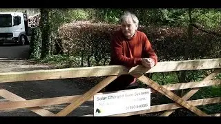 Solar Charged Gate Systems