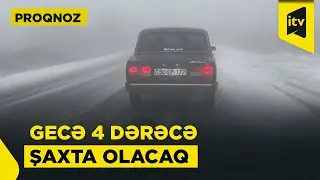 Sabah Bakıda sulu qar, rayonlarda isə qar yağacaq