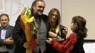 Riccardo Zanellato, cerimonia di conferimento della cittadinanza onoraria