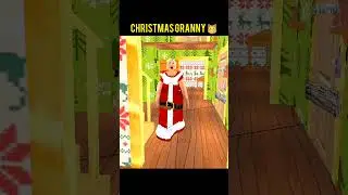 Christmas granny 💀 #horrorescapegaming #shortfeed #susanediz