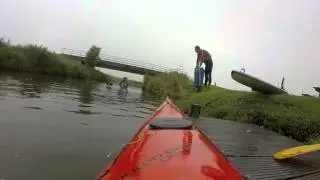 Kayaking in Appingedam (19km) - with hanging kitchens