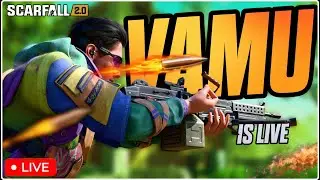 🔴 SCARFALL 2.0 SEASON 2 LIVE - CUSTOM ROOM CODE ! | Indian Battle Royale 2025 #scarfall