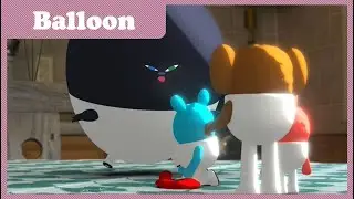 Ep38 BALLOON | Space Jungle S2 | Funny Cartoon | Kids Cartoon | COAN Studio