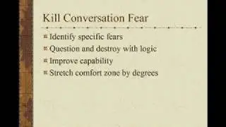 Conversation Confidence Quickly And Easily