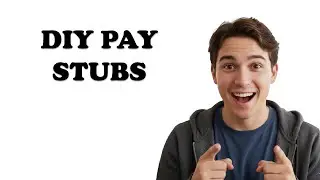 How To Make My Own Pay Stubs?