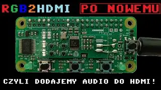 RGB2HDMI Lumacode do komputerów i konsol retro - ulepszona wersja z audio!