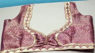 Blouse design || back neck blause desing  || latest blause desing  || cutting and stitching 