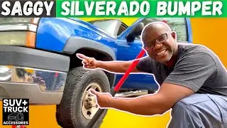 How To Fix A Sagging Bumper | CHEVY Silverado / GMC Sierra