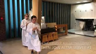 Altar Server Training : Adoration