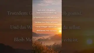 Kein besonderer Tag &ndash; bleib Mensch  #Jahreswechsel #neujahrsvors&auml;tze  #Realit&auml;t#shortsarbendrita