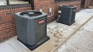 2 2022 and 2023 Goodman GSXN3 central air conditioners! (Not running)