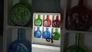 Mr. President Wheaton Decanters!💙 Thrifting for Reselling 💙 😯 #wheaton #artglass #president 💙