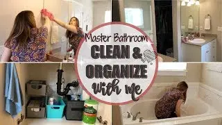 ULTIMATE CLEAN WITH ME 2018 :: MASTER BATHROOM DEEP CLEAN & ORGANIZE :: EXTREME CLEANING MOTIVATION