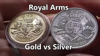 The Royal Arms in Silver and Gold - Which do you prefer?