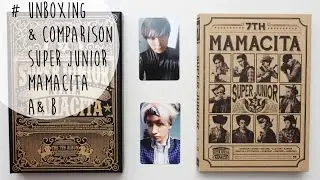 [Unboxing & Comparison] Super Junior Mamacita A & B Version