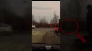 Хотел подставить водителя. и кинулся под колеса но его заснял регистратор #авто