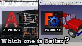 Autocad или Freecad что лучше