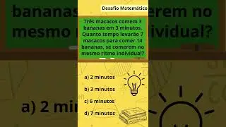 Quest&atilde;o de L&oacute;gica - Racioc&iacute;nio L&oacute;gico - Matem&aacute;tica B&aacute;sica #concurso #raciociniologico #obmep #enem
