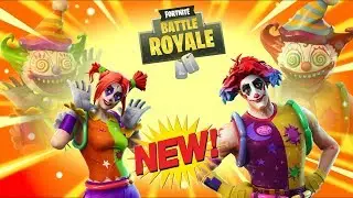NITE NITE Skin Gameplay! New Clown Skins In Fortnite Battle Royale