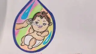 World Polio Day drawing | How to draw Polio awareness poster | World polio day theme drawing easy