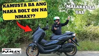BOLT ON Nmax v2//Dagdag power nga ba o malakas lang sa Gas//Kamusta na after 5 months?