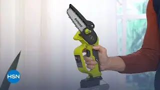 Sun Joe 24-Volt Cordless Handheld & Long Reach Chainsaw | HSN